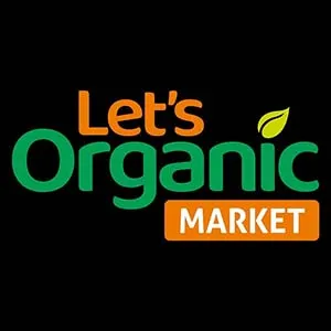 Let's Organic Market Logo